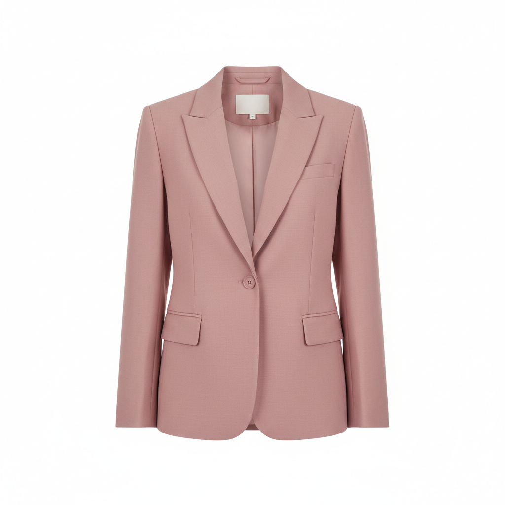 City Blazer Dusty Rose – Front View
