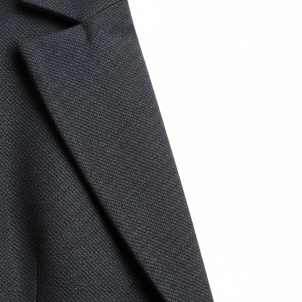 City Blazer Midnight Slate – Fabric Detail