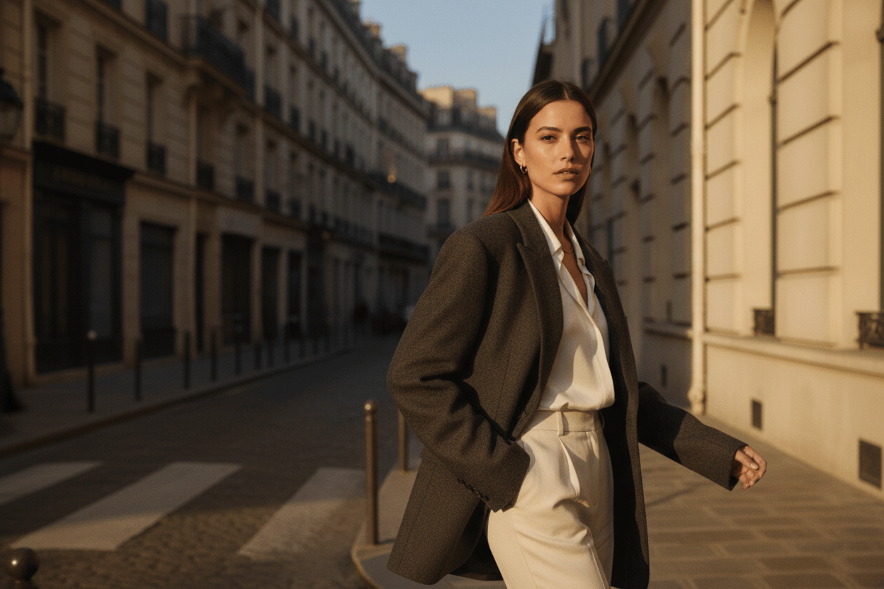 Slide 2 — Parisian Street